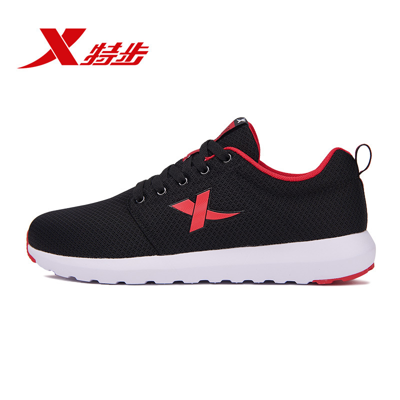 Xtep men 19 Spring new pattern Running shoes light black gym shoes student leisure time man Travel? shoes