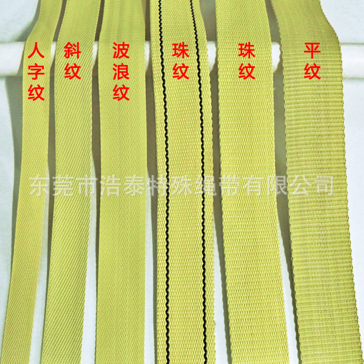 芳纶凯夫拉纤维织带安全消防火阻燃耐高温 强拉力耐磨工业运输带|ru