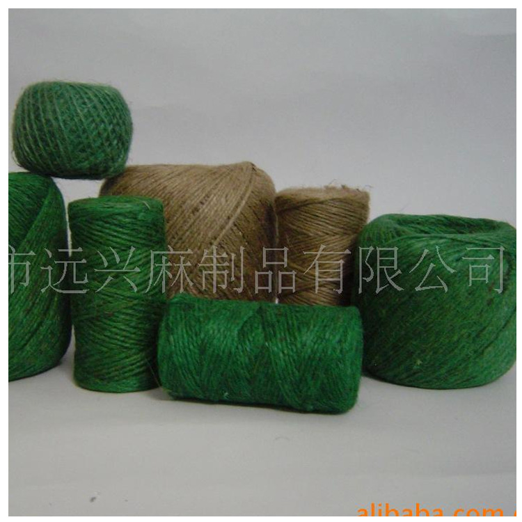 厂家供应diy手工饰品包装捆扎黄麻绳捆扎线 各种捆扎编制用黄麻线