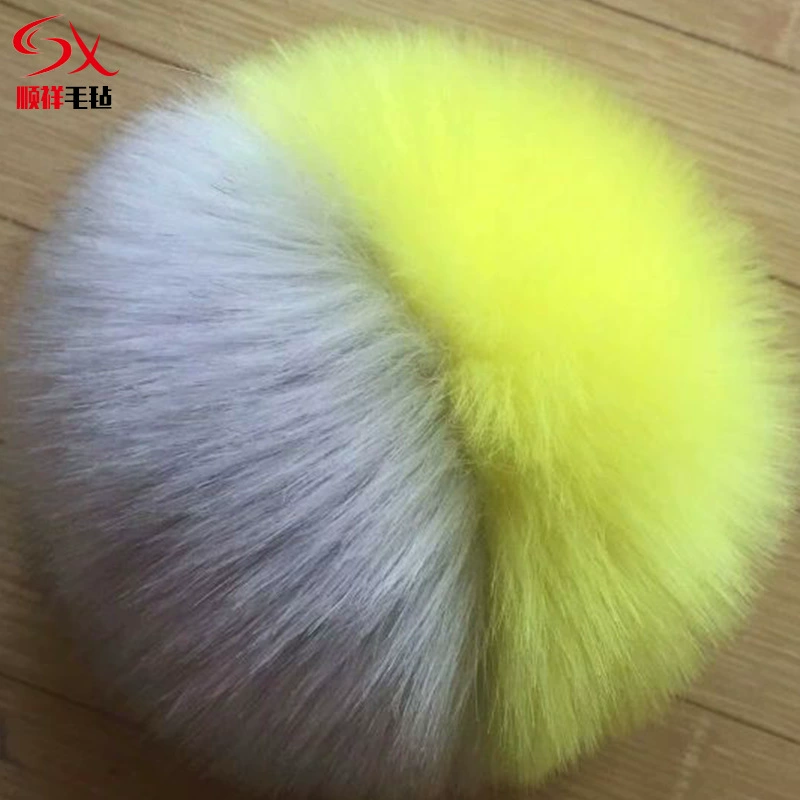 Лисий мех мяч сумка плюшевая подвеска шляпа многоцветный волос мяч шляпа украшения лисий мех мяч