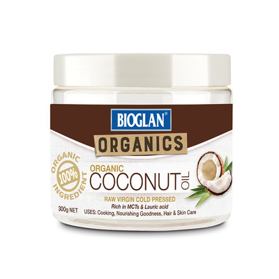 澳洲bioglan食用椰子油護發 食用卸妝護膚300g天然椰油