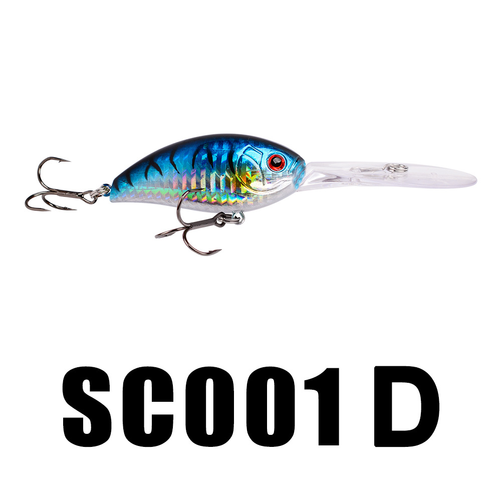 Sinking Crankbaits Fishing Lures  Deep Running Crankbaits Fresh Water Bass Swimbait Tackle Gear