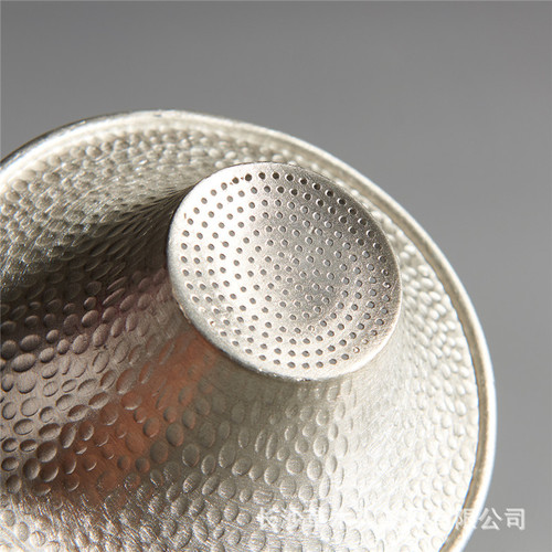 Caomuren pure tin tea drain, tea filter, tea strainer, tea strainer, tea separator, tea strainer, Kung Fu tea set accessories