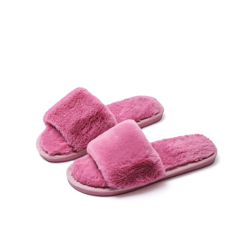 autumn and winter home plush cotton slippers  NSPE35029