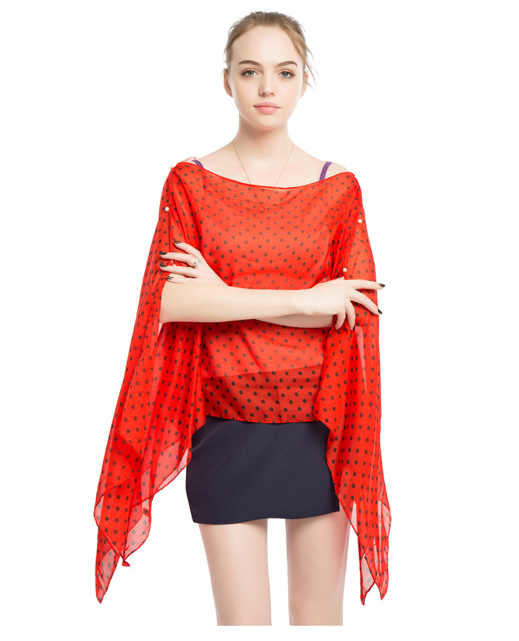 防晒披肩厂家 雪纺丝巾批发 女士围巾披肩厂家直销