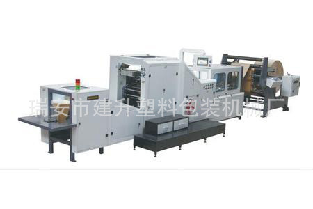 高速卷筒纸方底纸袋机， 可调式纸袋机