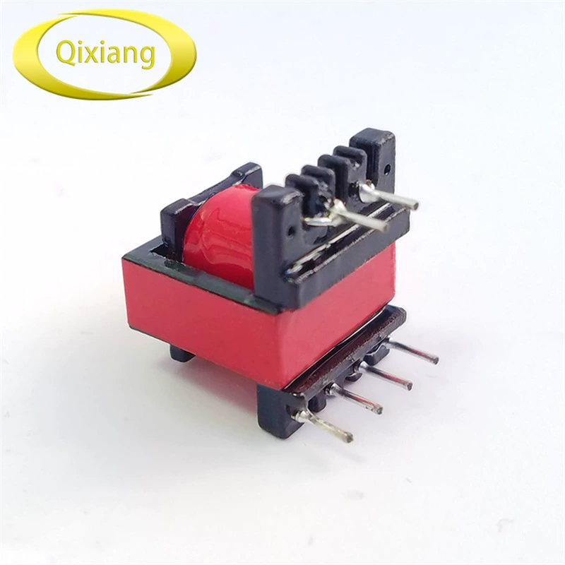 Оптовая продажа от производителя, прямые продажи EE13, вертикальный (4 + 2) односторонний расширенный высокочастотный трансформатор можно настроить и по индивидуальному заказу.