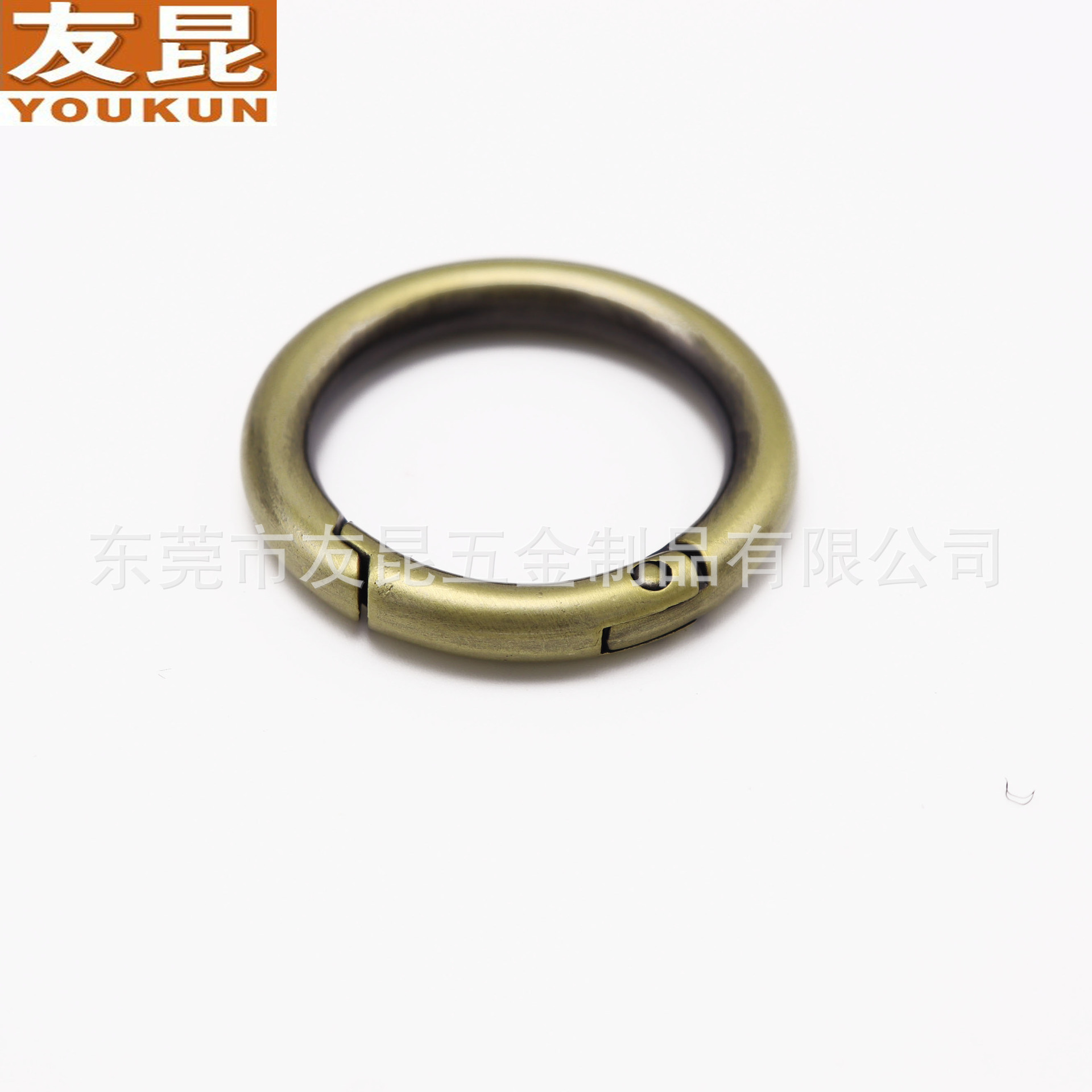 开口弹簧圈 金属弹圈 圆圈扣 箱包五金弹簧扣 东莞工厂-阿里巴巴