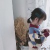 Children's knitted scarf for boys, sweater, 2021 collection, autumn, Korean style