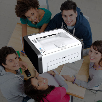 Ricoh black and white Laser Printers A4 household commercial student printer wireless WIFI printer