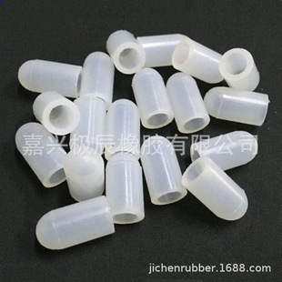 Processing and producing high-temperature resistant silicone cap stud bolt rubber sleeve nut silicone protective cover hexagonal round sheath