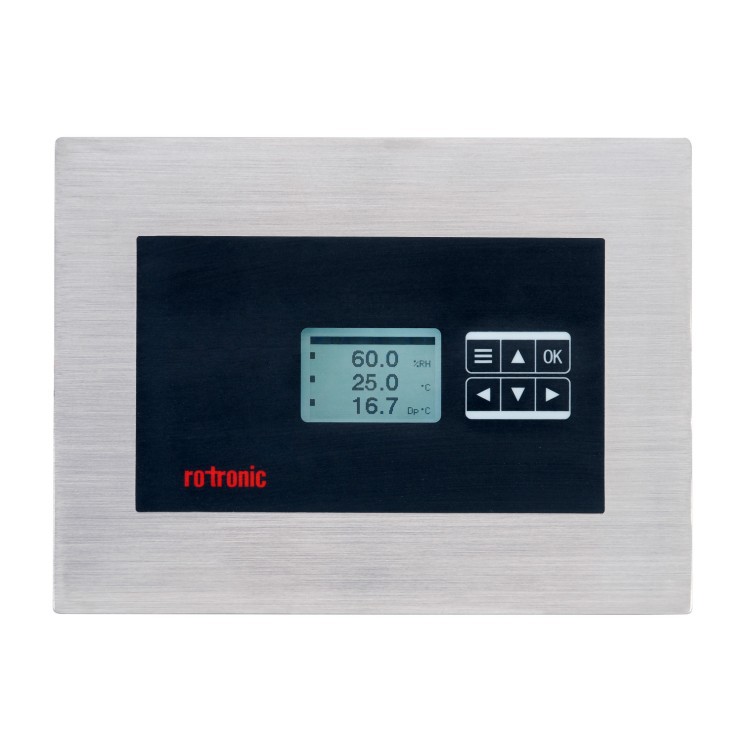 CRP1 洁净室温湿度嵌入式面板 高精度嵌入式温湿度显示仪