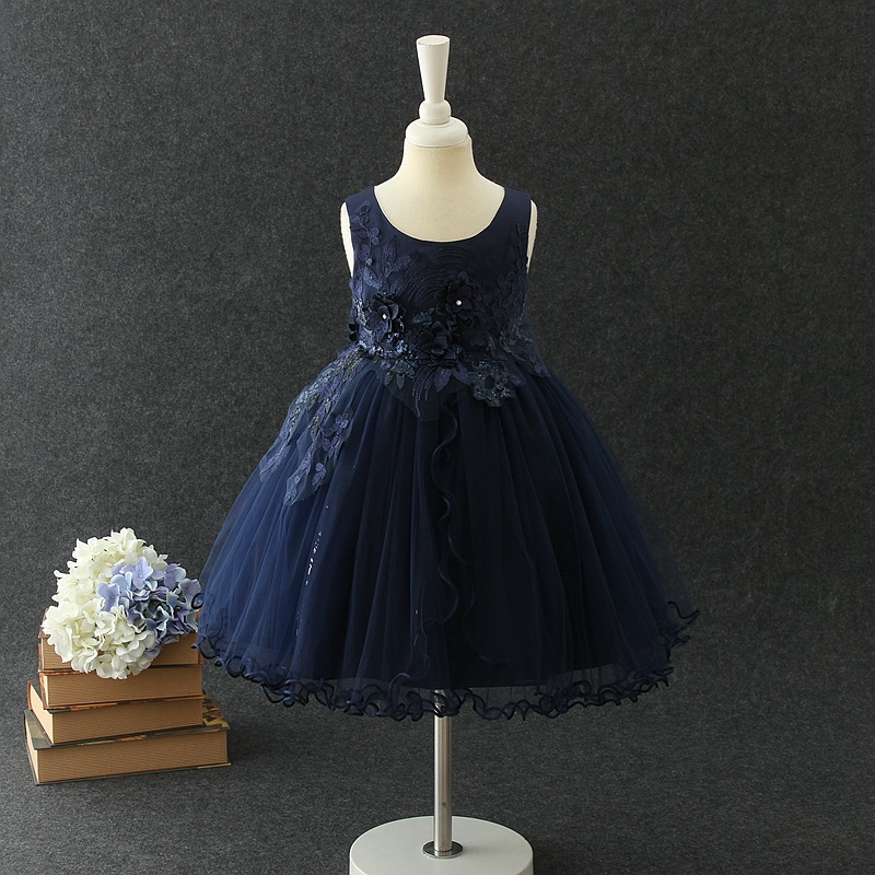 fluffy flower girl dress