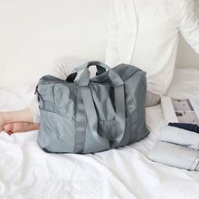折叠旅行包女男短途手提出差旅游韩版轻便简约大容量行李袋订制