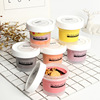 Net Red Ice Cream Box Ice Cream Box Milk Frozen Cup Pudding Putty Relief Frozen Cup Mousse Dessert Ice Cream 100ml