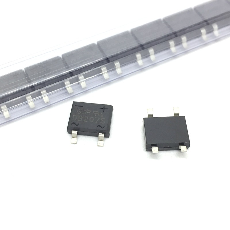 厂家直销 DB207S SOP-4 贴片桥堆 2A 1000V 整流桥 全系列桥堆|ms