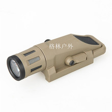 跨境产品 WML-X二代金属手电筒 LED爆闪强光迷你手电 3档狩猎电筒