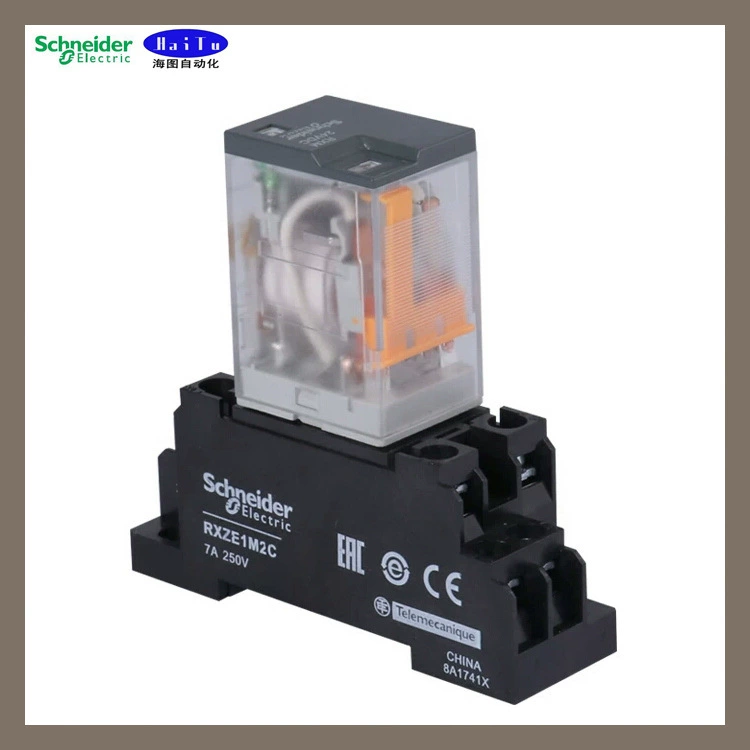Оригинальный промежуточный реле Schneider RXM4LB2BD, 14 контактов, 5A, DC24V, новый