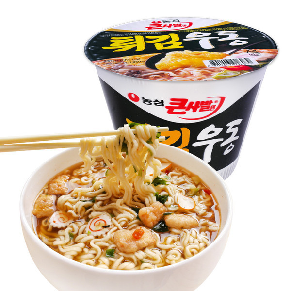 韩国进口方便面进口食品批发韩国农心炸乌龙面(杯)111g