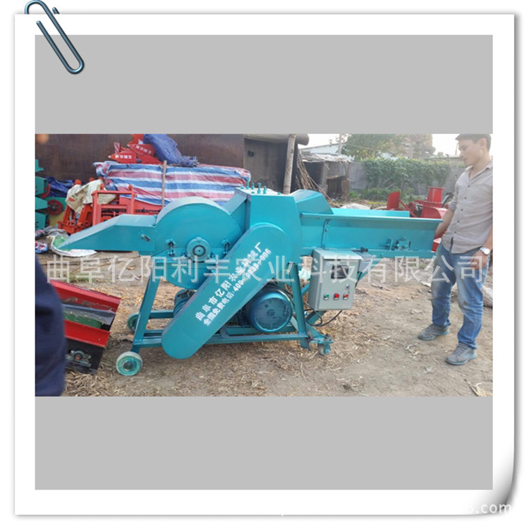 亿阳青贮玉米秸秆揉丝机 秸秆打捆包膜一体机