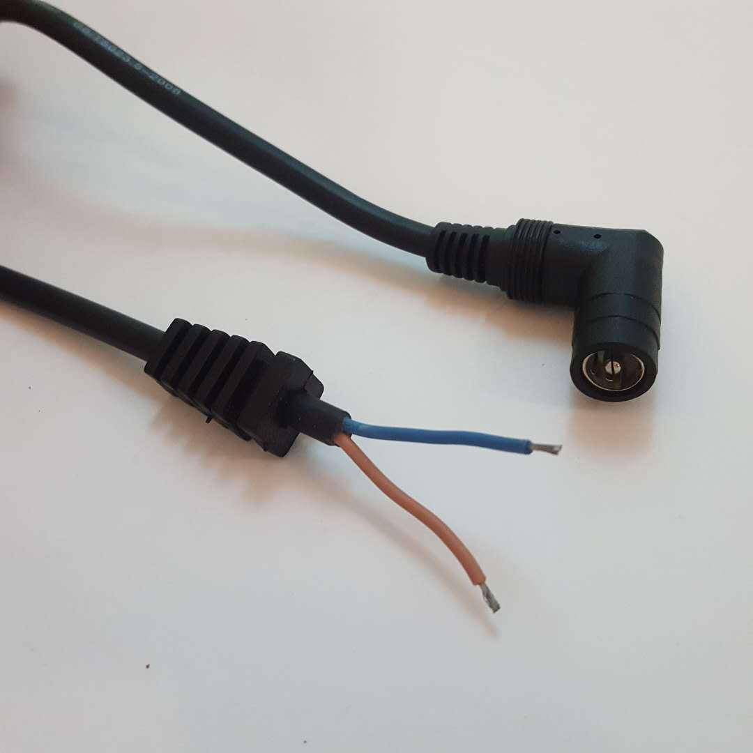 充电器连接线弯头莲花电源线10.5充电线适配电动车扁护套插头线