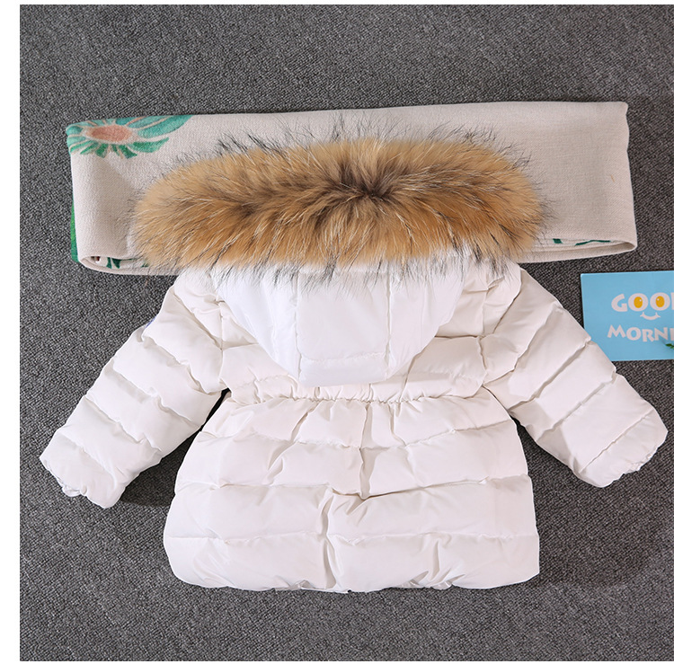 毛领羽绒服短款 (6)