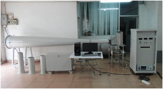 MY-401-025A烟机风压 风量空气性能试验装置()  炮筒式