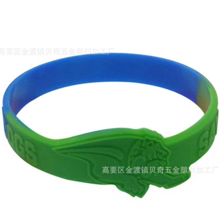 silicone geometric bracelet