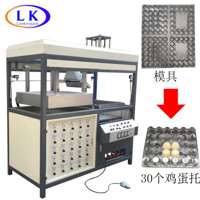 Guangzhou factory 30 Plastic Egg care Vegetables food Blister Molding Machine