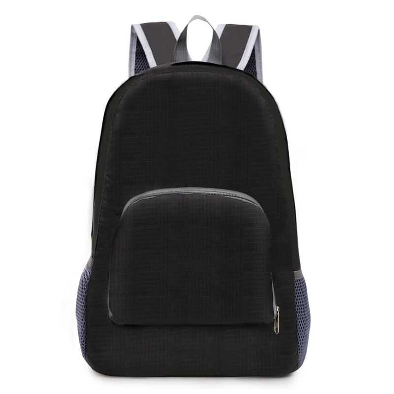 折叠收纳包定制 便携户外运动皮肤背包 旅游学生包书包现货批发|ms