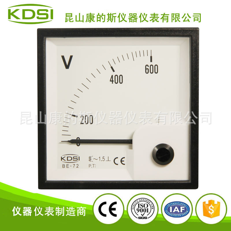 指针式交流电压表BE-72 AC600V