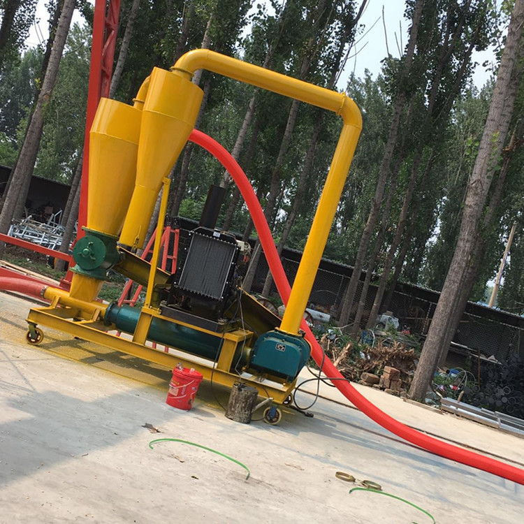 吹吸两用大型气力粮食输送机 青岛港口玉米 颗粒清车软管吸粮机