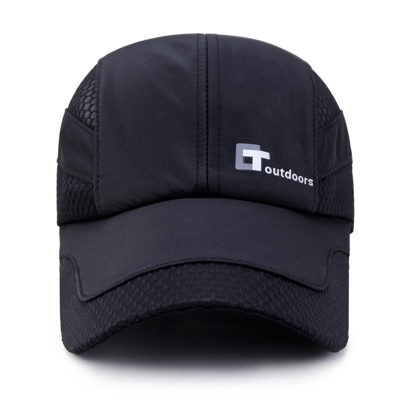 Quick outdoor shading, fishing, sun protection, quick drying hat, waterproof men's sports duck tongue hat_voghion.com