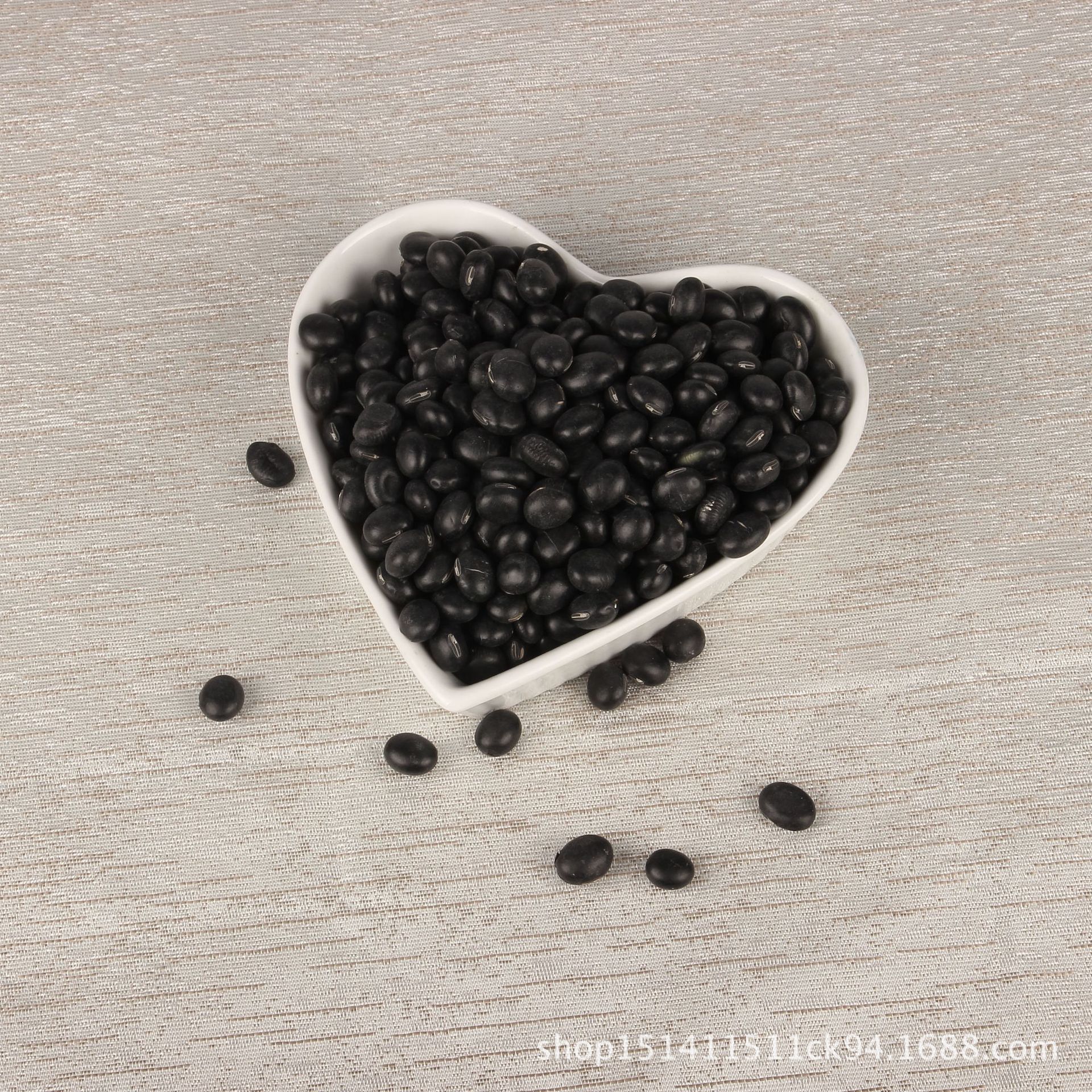 Black Soybeans, Green Kernel (Glycine max) — Northeast China Hei Dou, Food-Herb Legume quality and texture