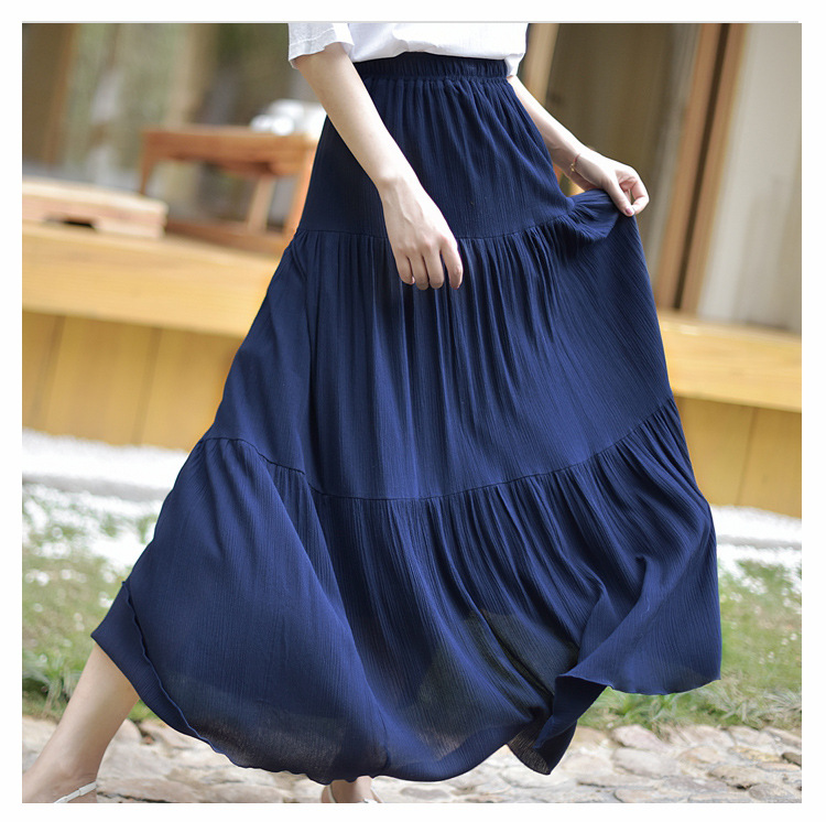 Jupe femme LACE GIRL en Coton froissé - Ref 3330038 Image 43