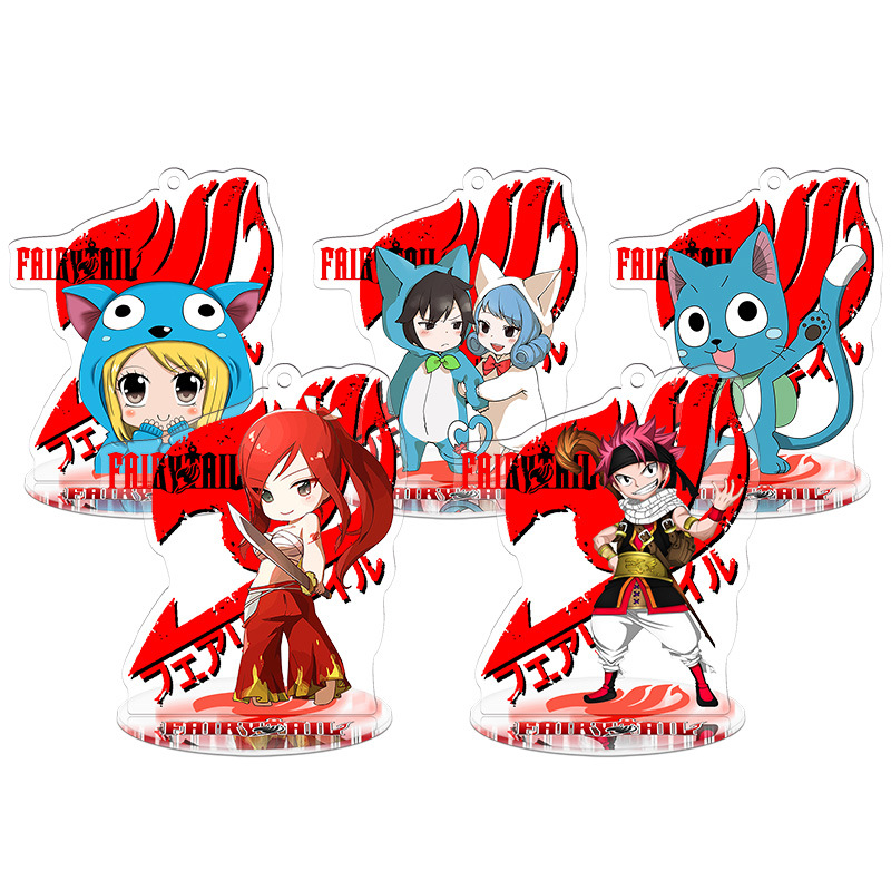FAIRY TAIL Fairy Tail Fairy Tail comic periphery Acrylic Key buckle Small pendant