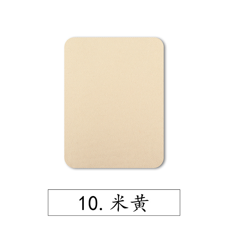 Color rectangular imitación Denim parche de planchado parche rodilla codo parche decorativo parche de tela de corte casual