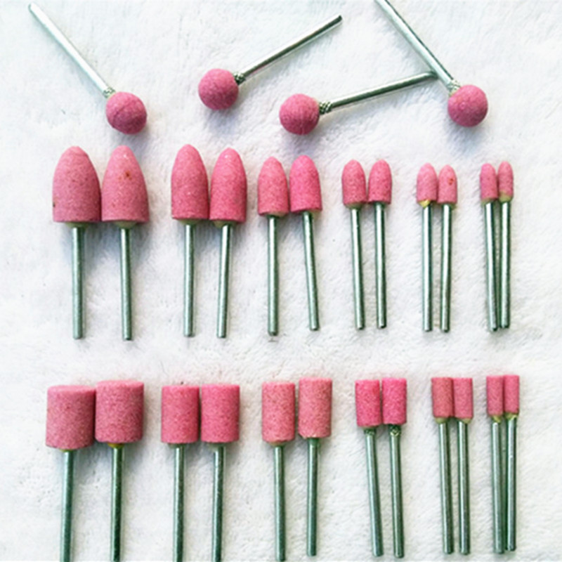 红色磨头铬刚玉磨头/砂轮/陶瓷/电一包200个整包发打磨机