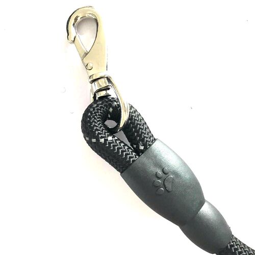 Labrador and Siberian Husky working dogs with chest and back harness pet leashes, medium and small dog reflective EVA leashes