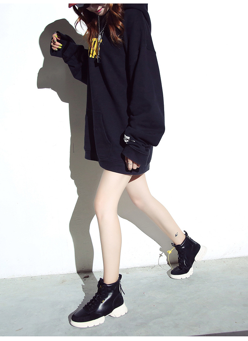 Bottes femme DAFEIOU     en En cuir - Ref 3355346 Image 37