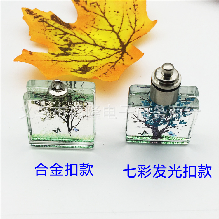 合金扣发光扣区别