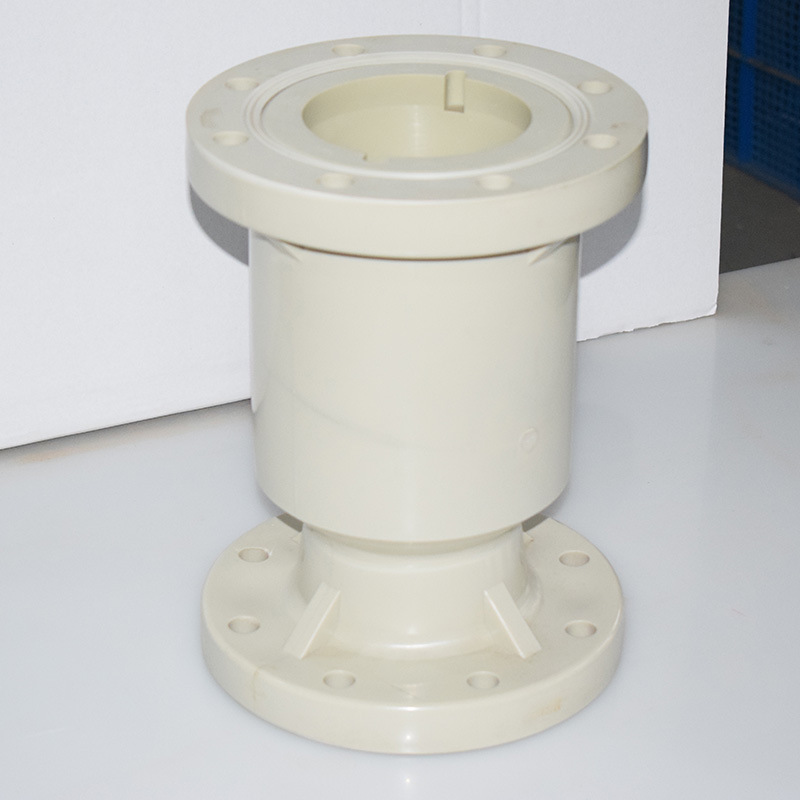 化工防腐耐腐蚀止回阀 RPP塑料止回阀 PPH立式球芯 法兰止回阀