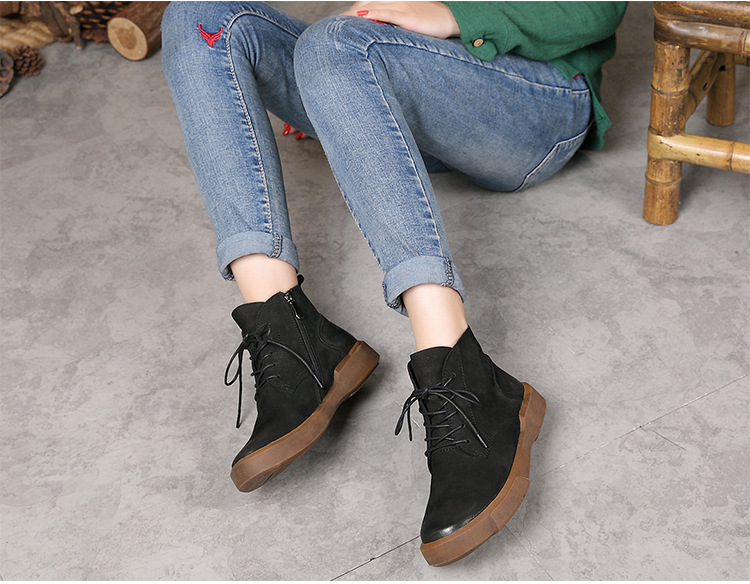 Bottes femme RUOLAN en En cuir - Ref 3354898 Image 27