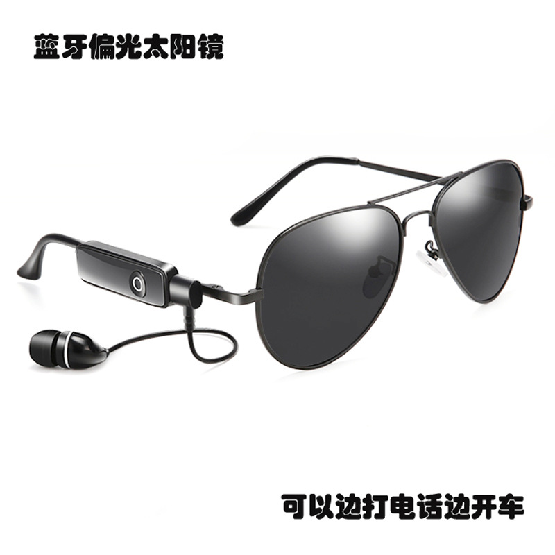 new pattern intelligence Bluetooth headset glasses Yurt Polarized Sunglasses intelligence Listen to the music glasses Telephone 208