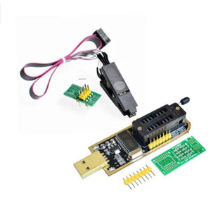Local gold CH341A programmer USB motherboard route LCD+SOP test folder (weight 60g)