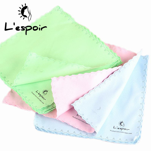 Deerskin velvet instrument wiping cloth imitation deer skin wipe guitar cloth ultra-fine fiber guitar cleaning cloth 
