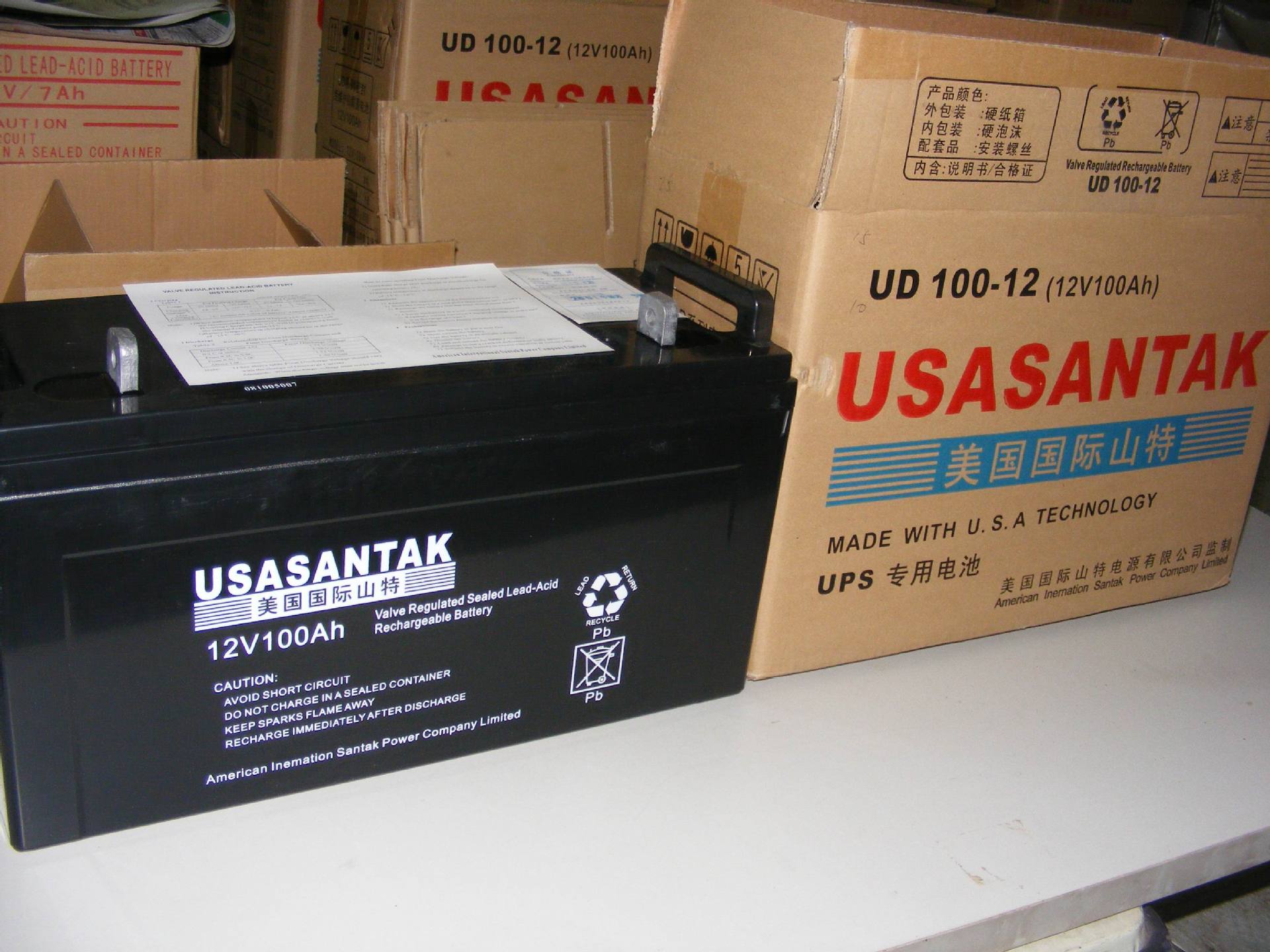 美国山特电池图片2