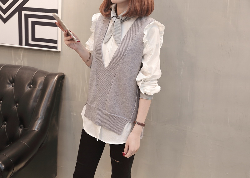 Gilet femme en Fil de base - Ref 3316688 Image 24