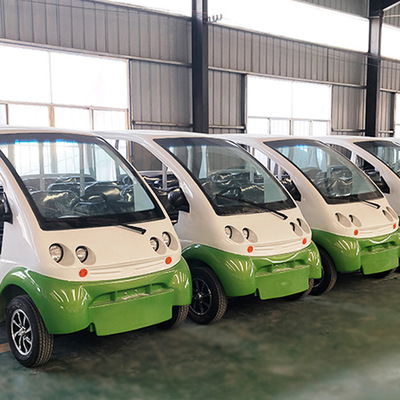 小区物业保安巡视车电瓶旅游观光车电动代步车定制观光车|ru