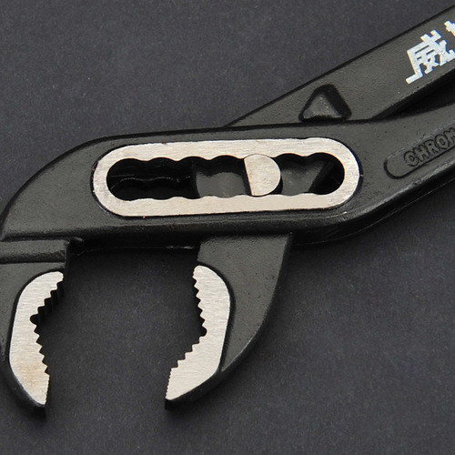 Industrial-grade Weida European-style plastic-coated water pump pliers chrome vanadium steel 10-inch 12-inch multi-functional eagle-beak pliers fast water pipe pliers